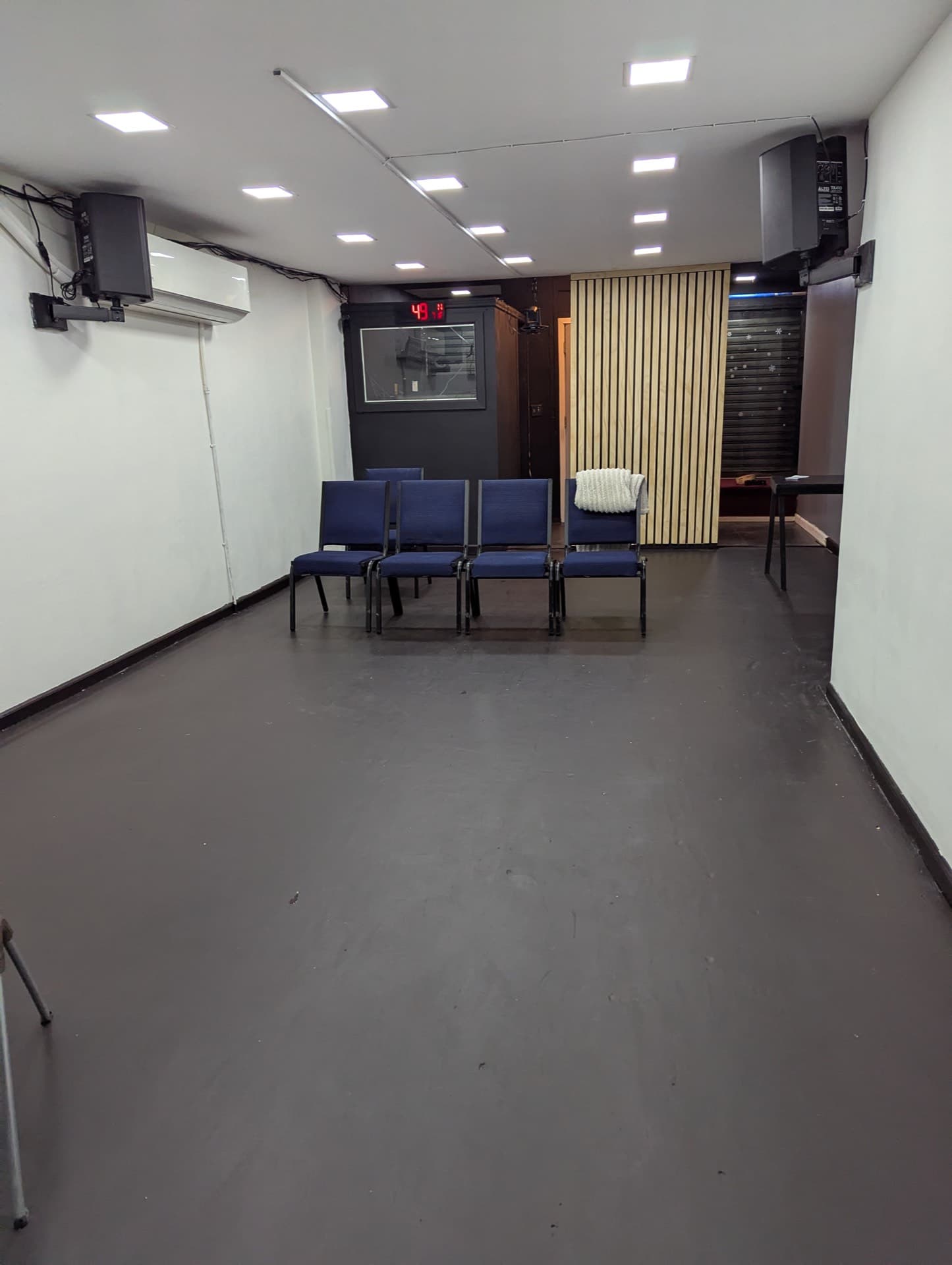NBNH Church event space stage area