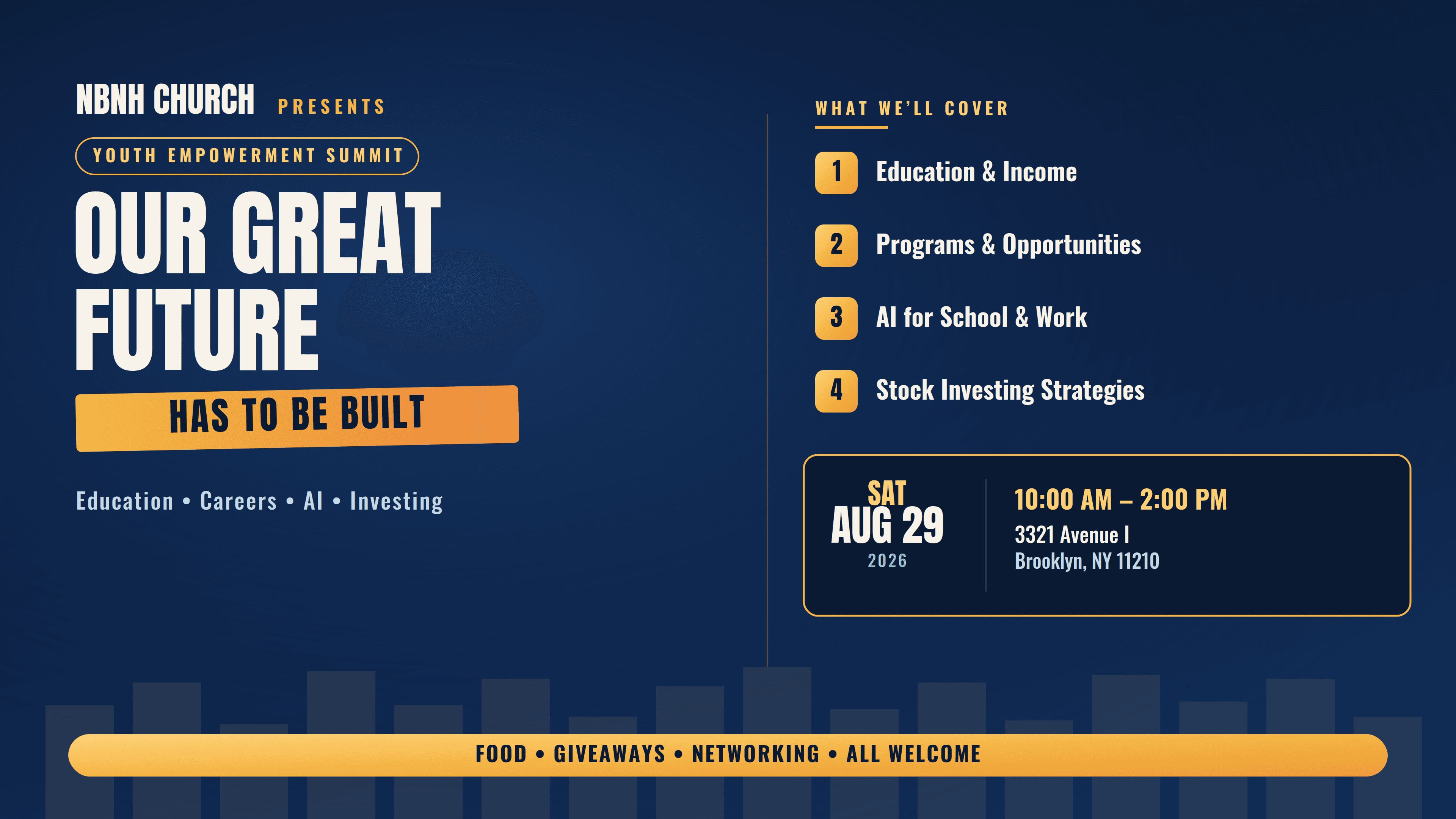 event banner